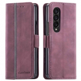 Flip Case Für Samsung Galaxy Z Fold 4 Casedance Serie Waltz 001