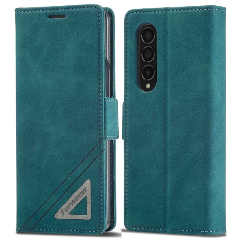 Flip Case Für Samsung Galaxy Z Fold 4 Forwenw F3-serie