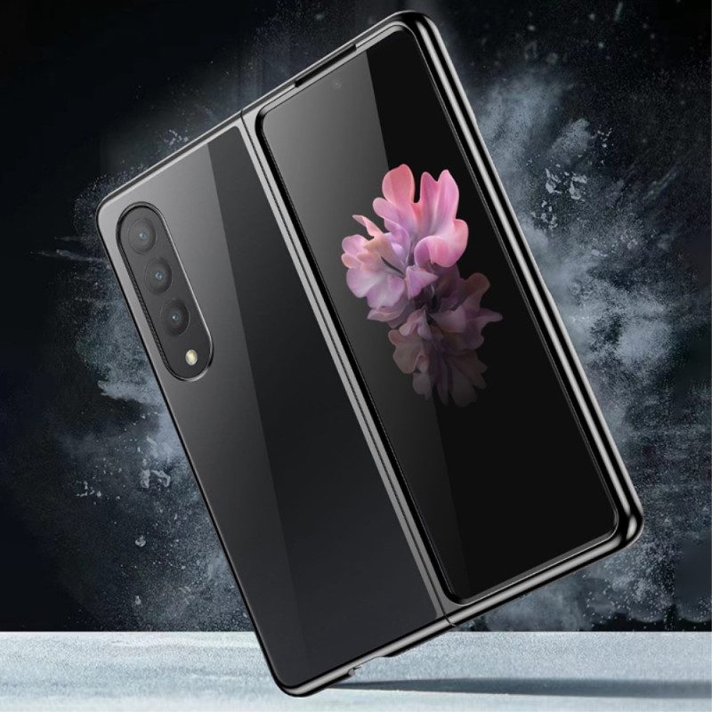 Handyhülle Für Samsung Galaxy Z Fold 4 Transparentes Metall