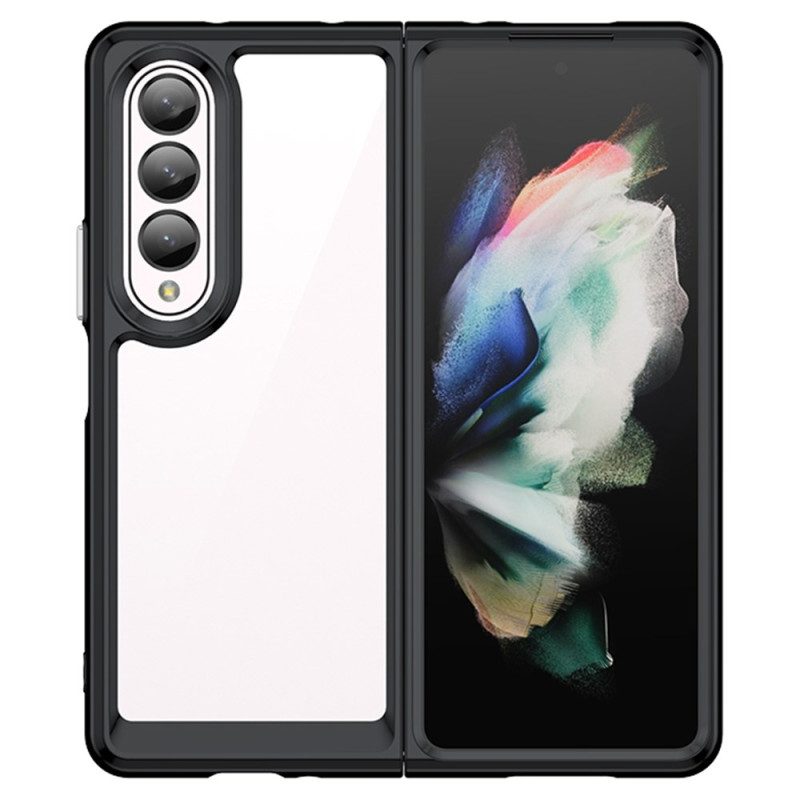 Hülle Für Samsung Galaxy Z Fold 4 Kunststofffarbe