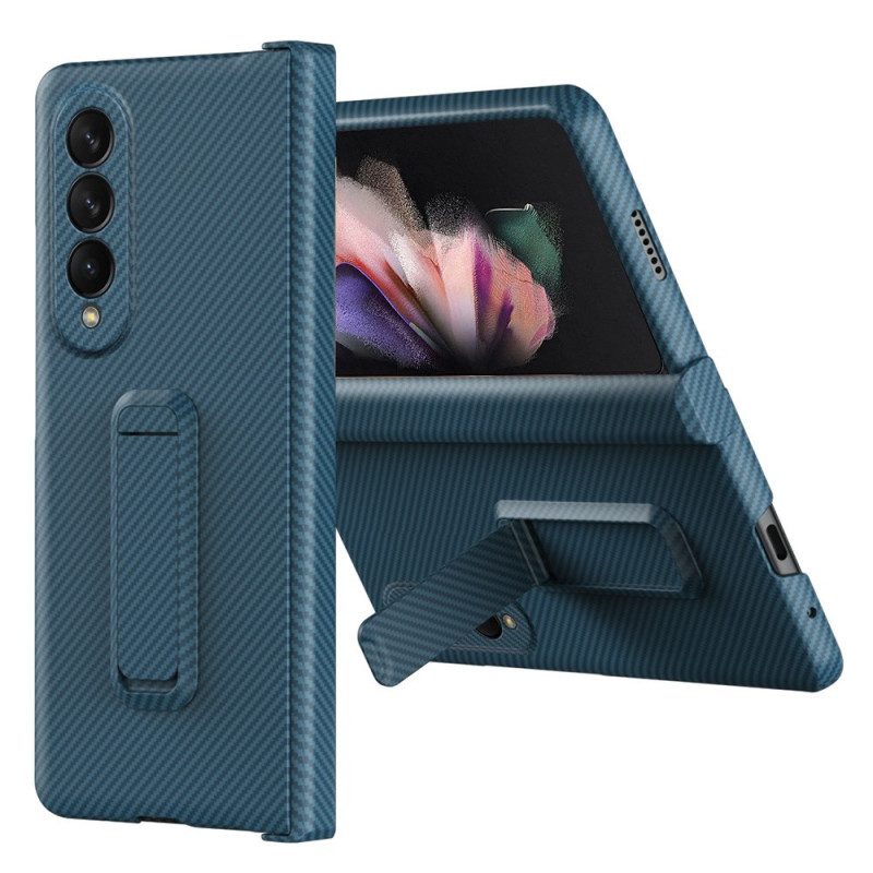 Hülle Für Samsung Galaxy Z Fold 4 Urbane Kohlefaser