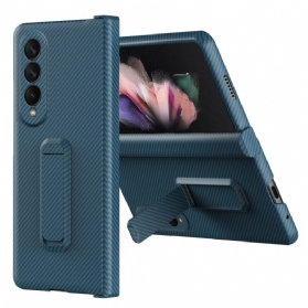 Hülle Für Samsung Galaxy Z Fold 4 Urbane Kohlefaser