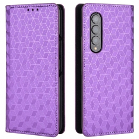 Schutzhülle Für Samsung Galaxy Z Fold 4 Flip Case 3d-würfel