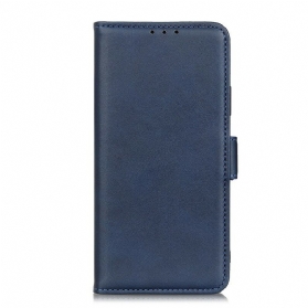 Flip Case Für Samsung Galaxy A41 Flip Case Doppelte Klappe