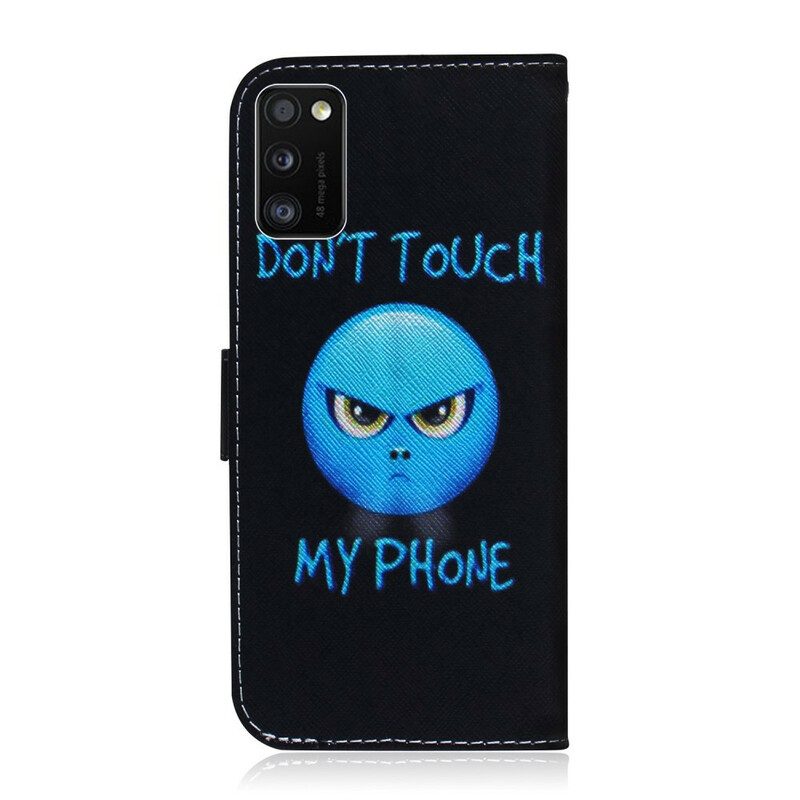 Flip Case Für Samsung Galaxy A41 Emoji-telefon