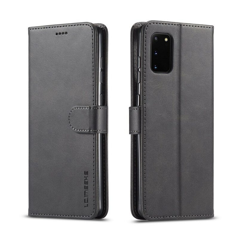 Flip Case Für Samsung Galaxy A41 Lc.imeeke Ledereffekt