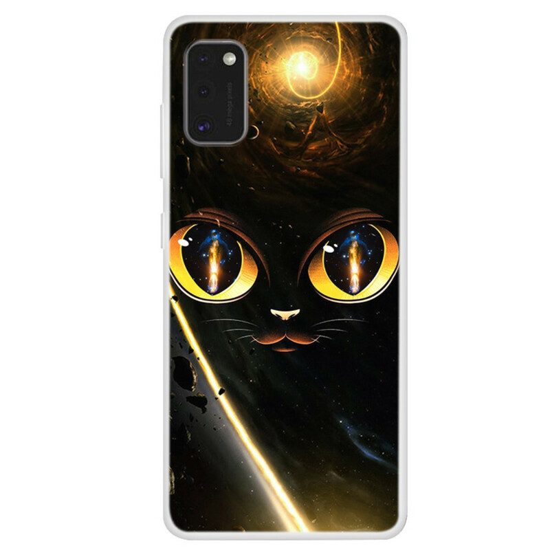 Handyhülle Für Samsung Galaxy A41 Galaxie-katze