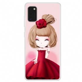 Handyhülle Für Samsung Galaxy A41 Manga-lady