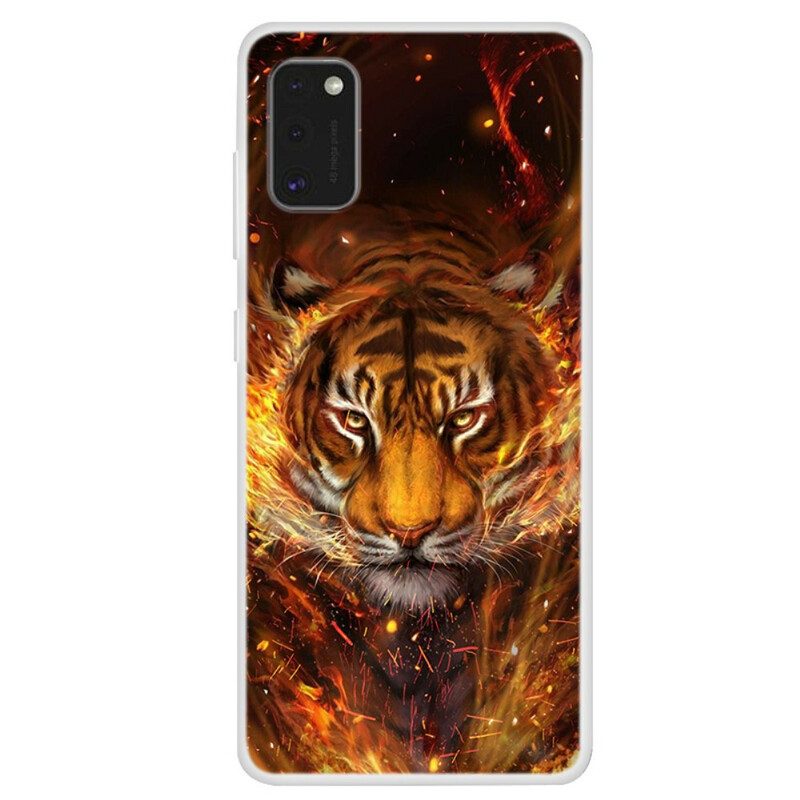 Hülle Für Samsung Galaxy A41 Feuertiger