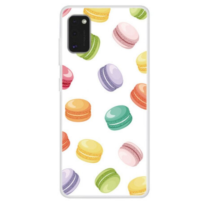 Hülle Für Samsung Galaxy A41 Süße Macarons