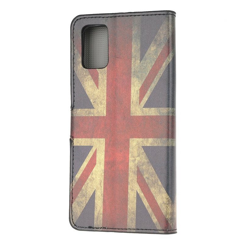 Lederhüllen Für Samsung Galaxy A41 England-flagge