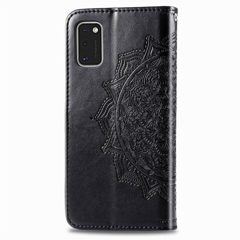 Lederhüllen Für Samsung Galaxy A41 Mandala-mittelalter