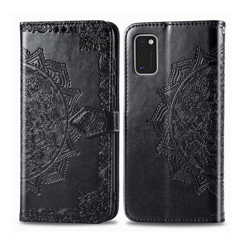 Lederhüllen Für Samsung Galaxy A41 Mandala-mittelalter