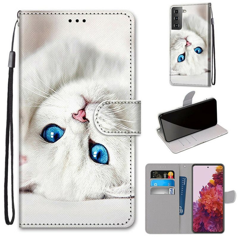 Flip Case Für Samsung Galaxy S21 5G Die Schönsten Katzen