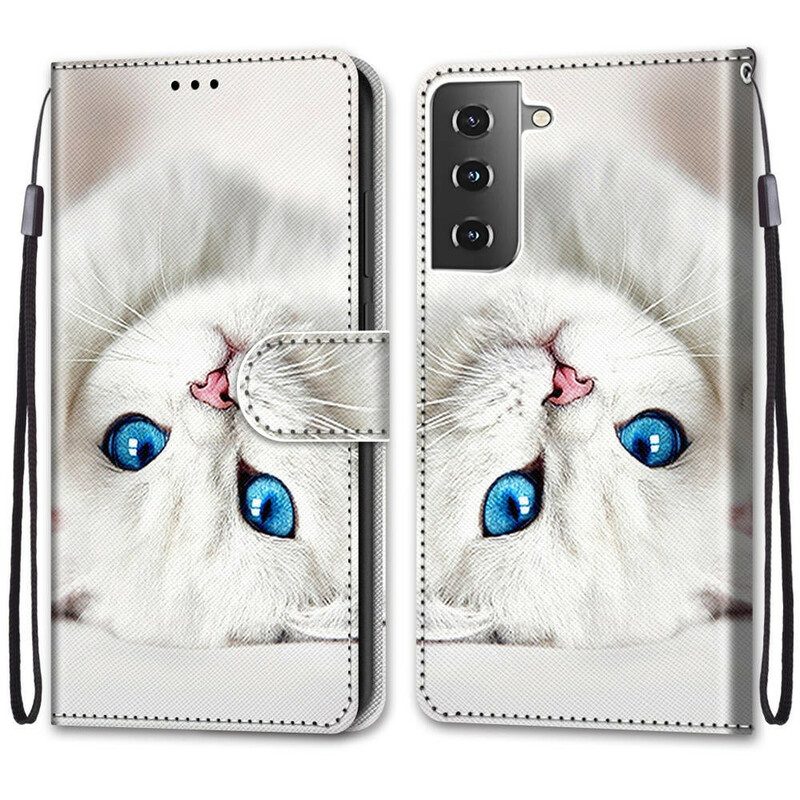 Flip Case Für Samsung Galaxy S21 5G Die Schönsten Katzen