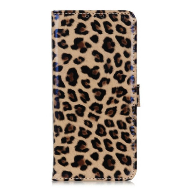 Flip Case Für Samsung Galaxy S21 5G Leopard