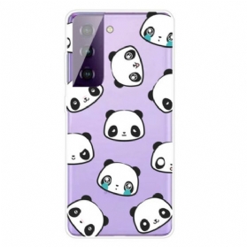 Handyhülle Für Samsung Galaxy S21 5G Sentimentale Pandas