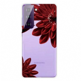 Handyhülle Für Samsung Galaxy S21 5G Wilde Blumen