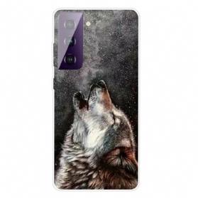 Hülle Für Samsung Galaxy S21 5G Erhabener Wolf