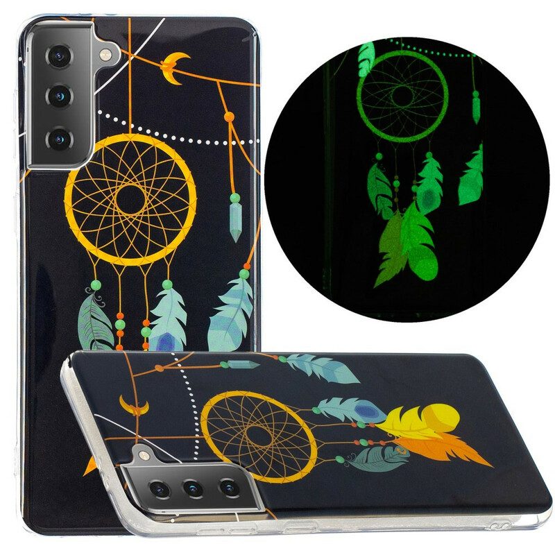 Hülle Für Samsung Galaxy S21 5G Fluoreszierender Traumfänger