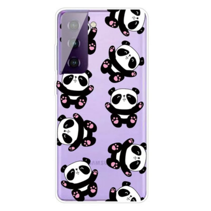 Hülle Für Samsung Galaxy S21 5G Top Pandas-spaß