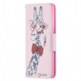 Lederhüllen Für Samsung Galaxy S21 5G Kluge Giraffe