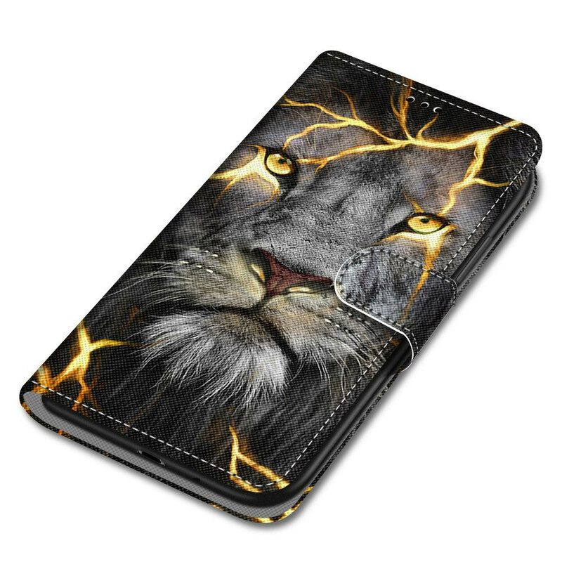 Lederhüllen Für Samsung Galaxy S21 5G Magische Katze