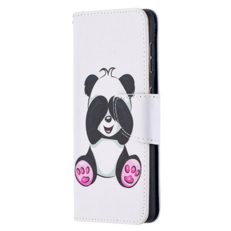 Lederhüllen Für Samsung Galaxy S21 5G Panda-spaß