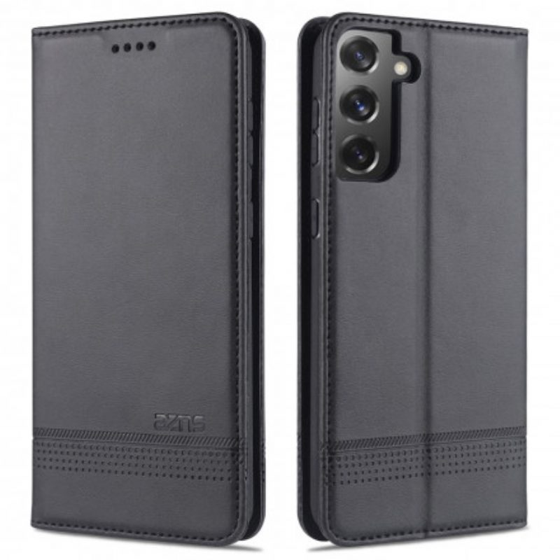 Schutzhülle Für Samsung Galaxy S21 5G Flip Case Azns Leder-styling