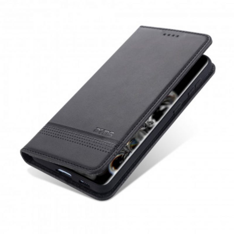 Schutzhülle Für Samsung Galaxy S21 5G Flip Case Azns Leder-styling