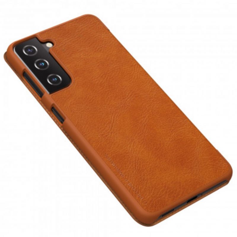 Schutzhülle Für Samsung Galaxy S21 5G Flip Case Nillkin Qin-serie