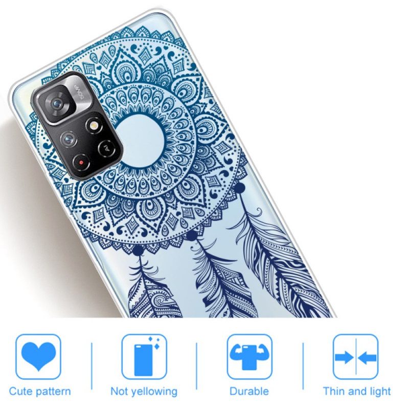 Handyhülle Für Poco M4 Pro 5G Einzelnes Blumenmandala