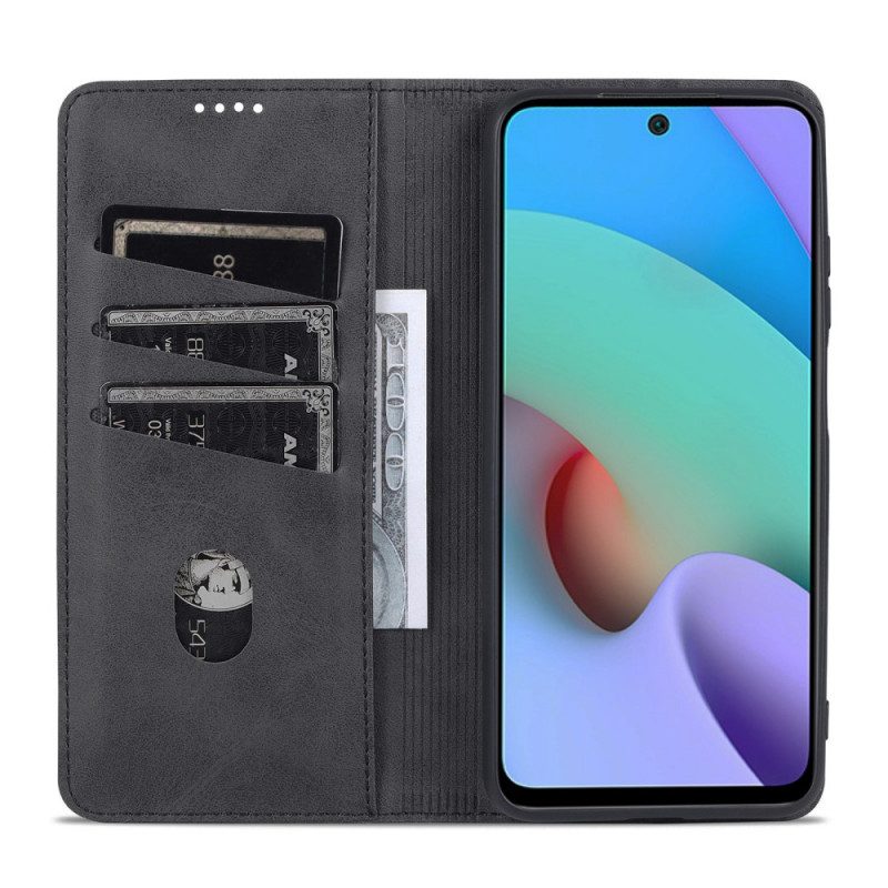 Schutzhülle Für Poco M4 Pro 5G Flip Case Azns Leder-styling