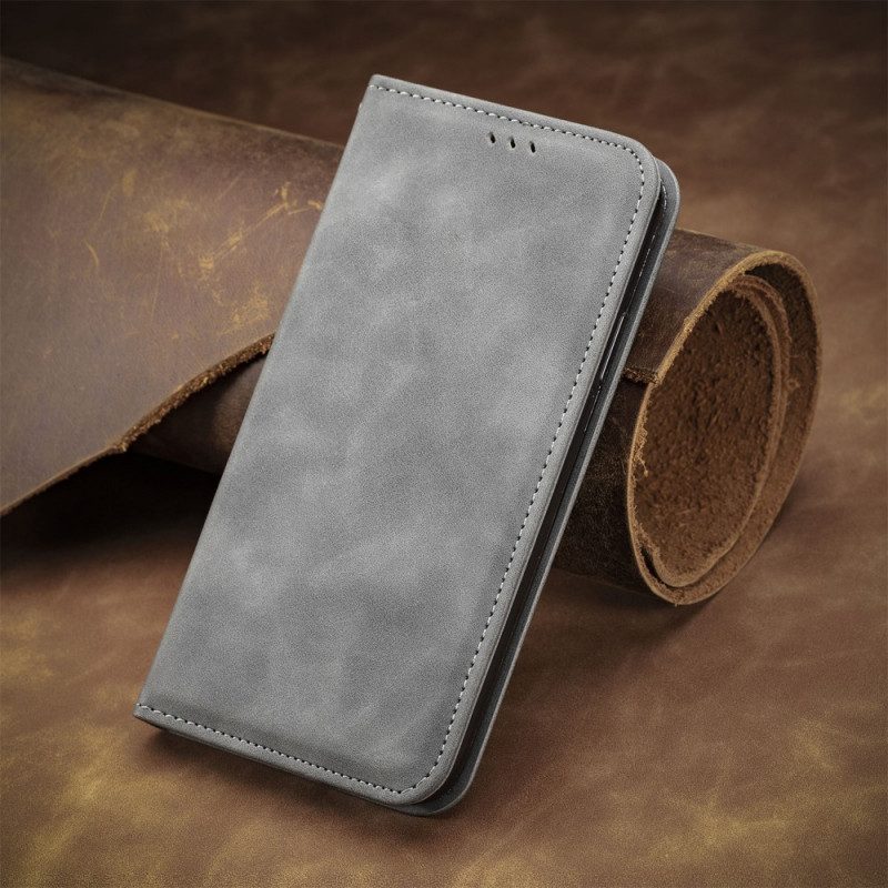 Schutzhülle Für Poco M4 Pro 5G Flip Case Klassischer Skin-touch