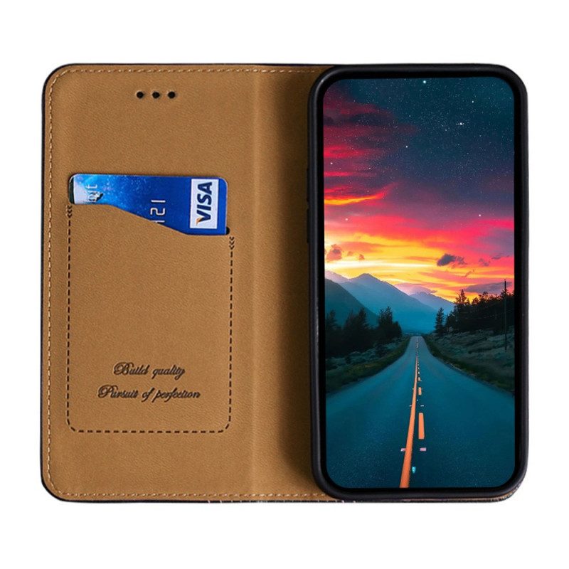 Schutzhülle Für Poco M4 Pro 5G Flip Case Vintage-lederstil