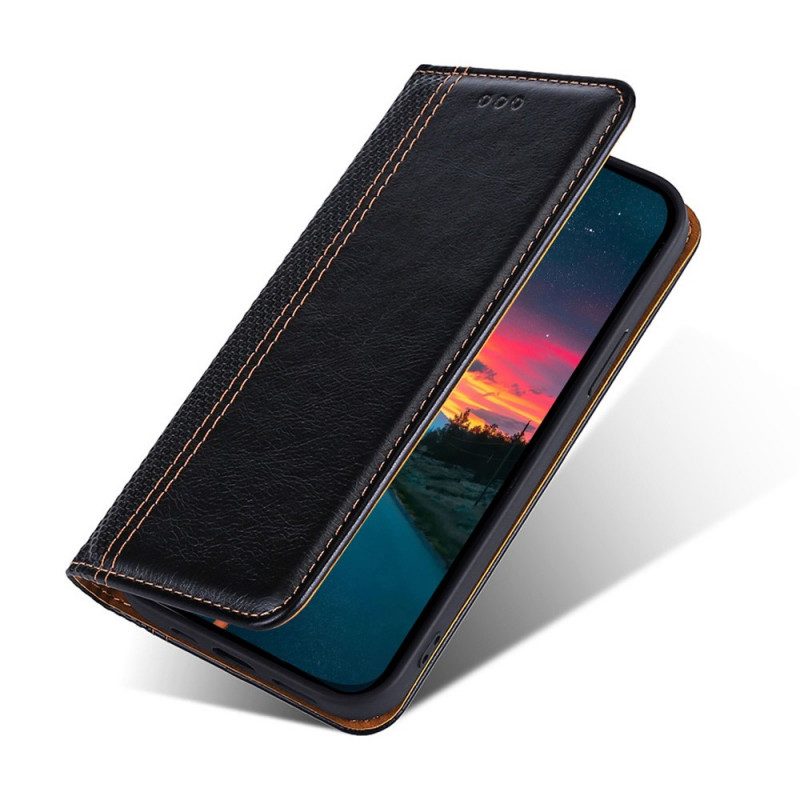 Schutzhülle Für Poco M4 Pro 5G Flip Case Vintage-lederstil