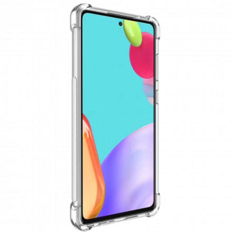 Hülle Für Samsung Galaxy A52 4G / A52 5G / A52s 5G Imak Seidig