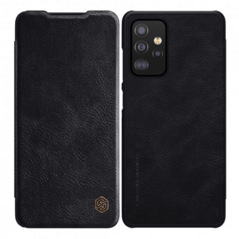 Schutzhülle Für Samsung Galaxy A52 4G / A52 5G / A52s 5G Flip Case Nillkin Qin-serie