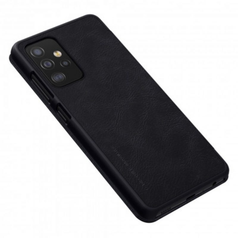 Schutzhülle Für Samsung Galaxy A52 4G / A52 5G / A52s 5G Flip Case Nillkin Qin-serie