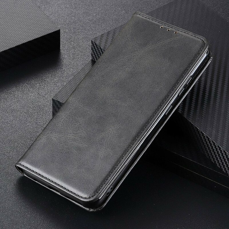 Schutzhülle Für Samsung Galaxy A52 4G / A52 5G / A52s 5G Flip Case Vintage Spaltleder