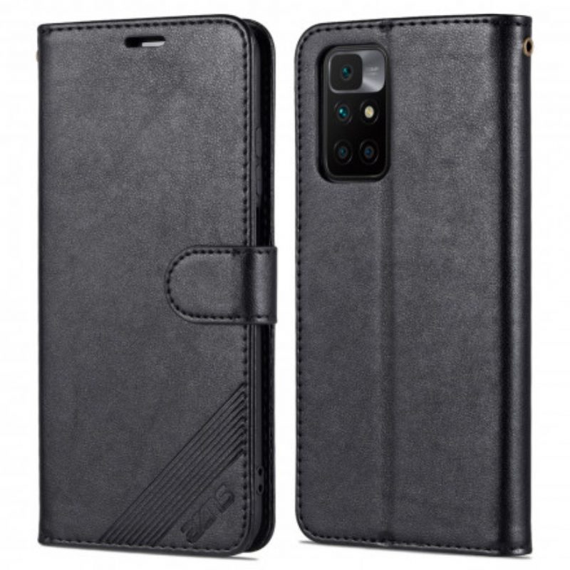 Flip Case Für Xiaomi Redmi 10 Azns-kunstleder