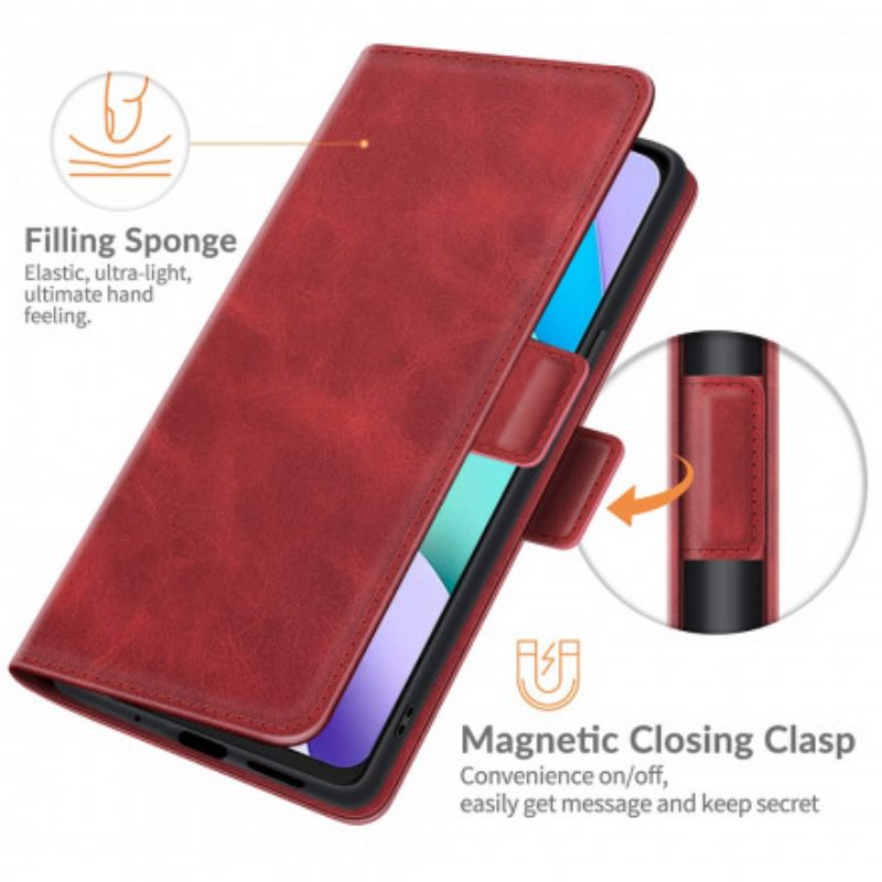 Flip Case Für Xiaomi Redmi 10 Flip Case Klassische Doppelklappe