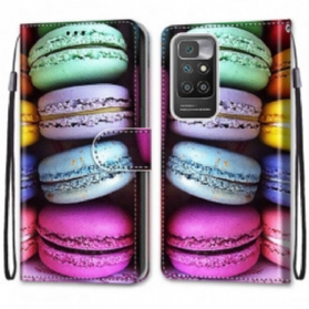 Flip Case Für Xiaomi Redmi 10 Macarons