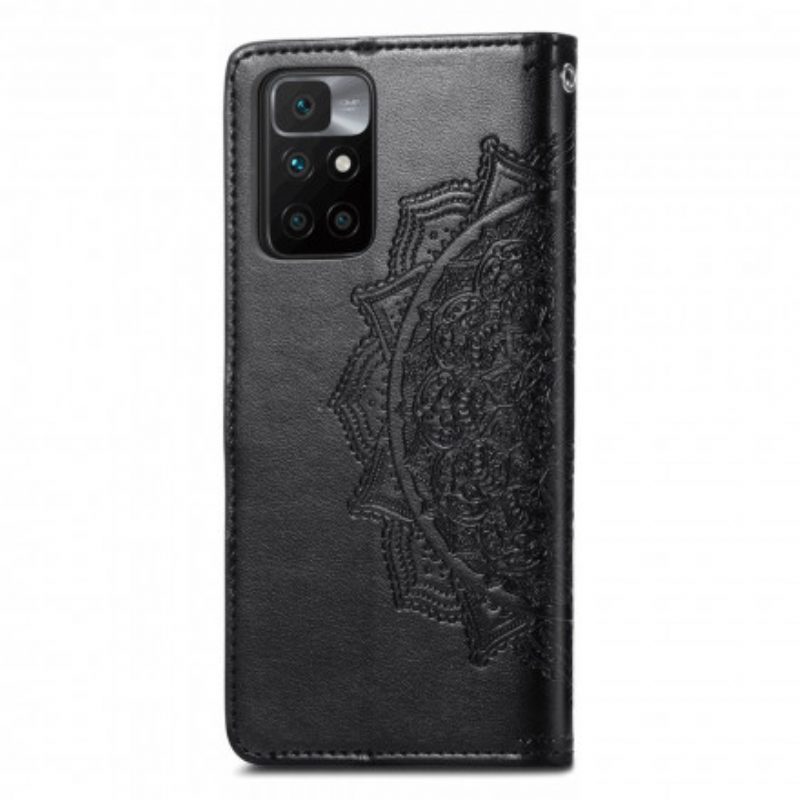 Flip Case Für Xiaomi Redmi 10 Mandala-mittelalter