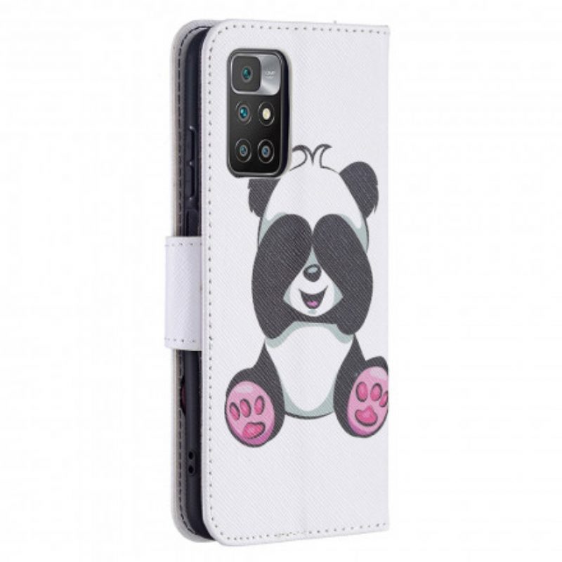 Flip Case Für Xiaomi Redmi 10 Panda-spaß