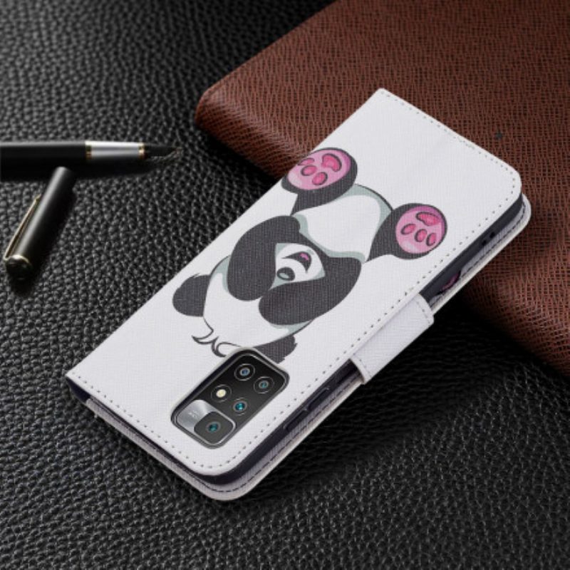 Flip Case Für Xiaomi Redmi 10 Panda-spaß