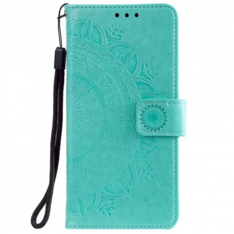 Flip Case Für Xiaomi Redmi 10 Sonnenmandala