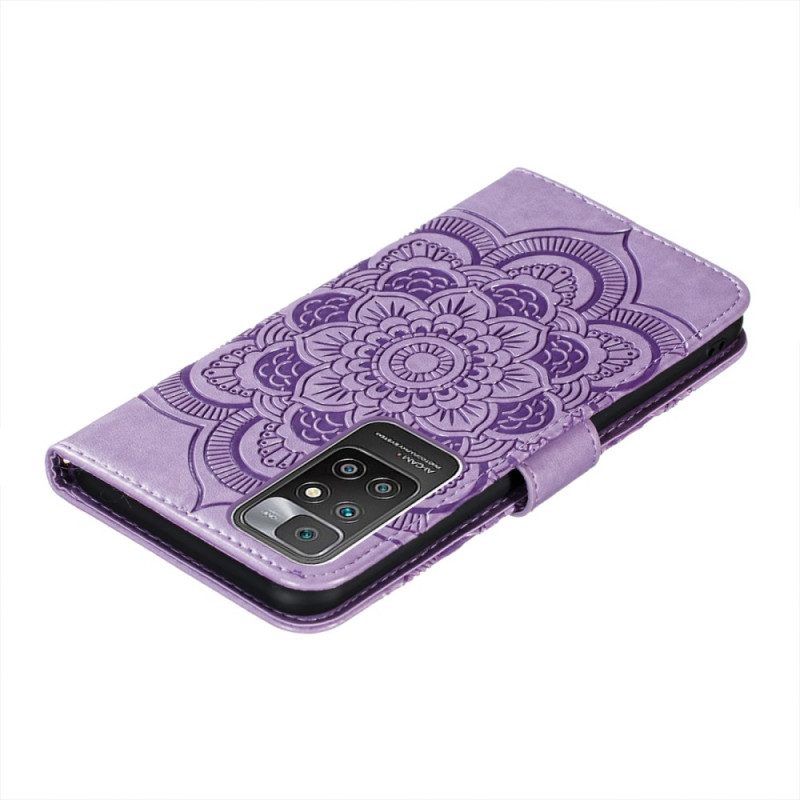 Flip Case Für Xiaomi Redmi 10 Vollständiges Mandala