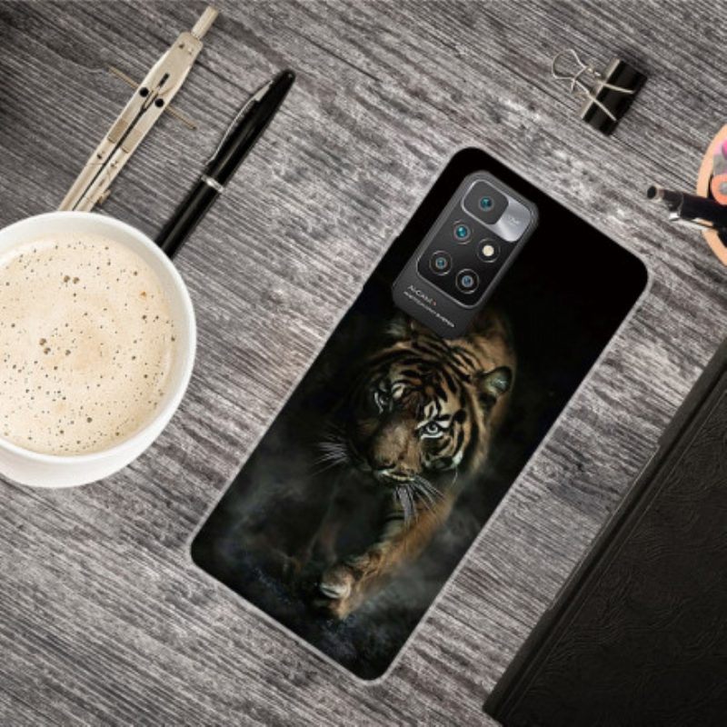 Handyhülle Für Xiaomi Redmi 10 Flexibler Tiger