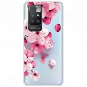 Handyhülle Für Xiaomi Redmi 10 Kleine Rosa Blumen